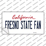 Fresno State Fan Novelty Sticker Decal Small