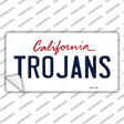 Trojans Novelty Sticker Decal Small