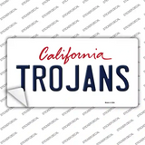 Trojans Novelty Sticker Decal Small