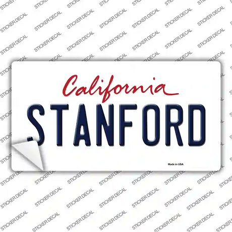 Stanford Novelty Sticker Decal Small