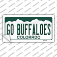 Go Buffaloes Novelty Sticker Decal Small