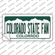 Colorado State Fan Novelty Sticker Decal Small