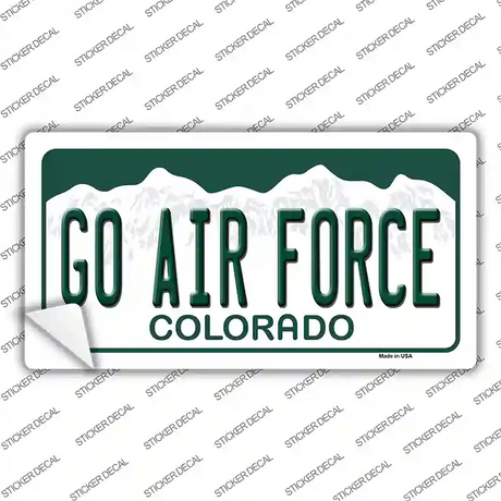 Go Air Force Novelty Sticker Decal Small