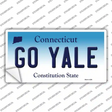 Go Yale Novelty Sticker Decal Small