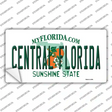 Central Florida Novelty Sticker Decal Small