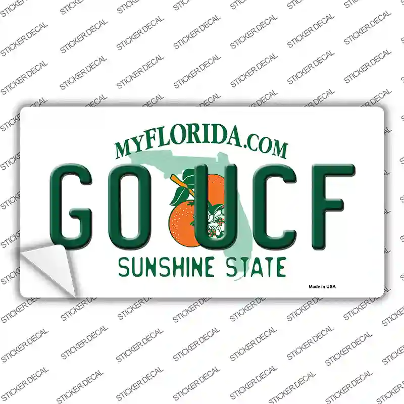 Go UCF Novelty Sticker Decal Small