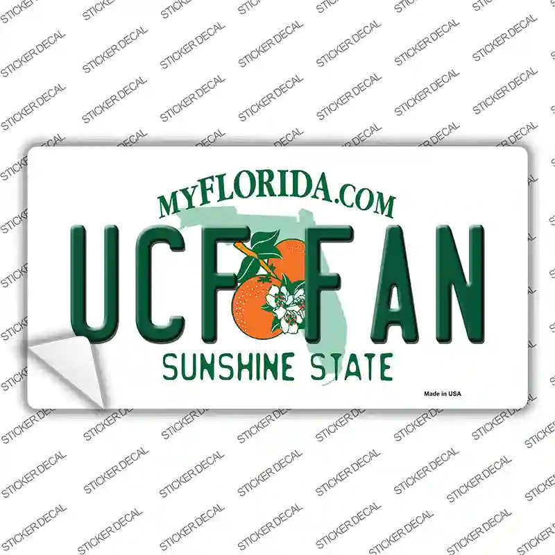 UCF Fan Novelty Sticker Decal Small