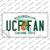 UCF Fan Novelty Sticker Decal Small