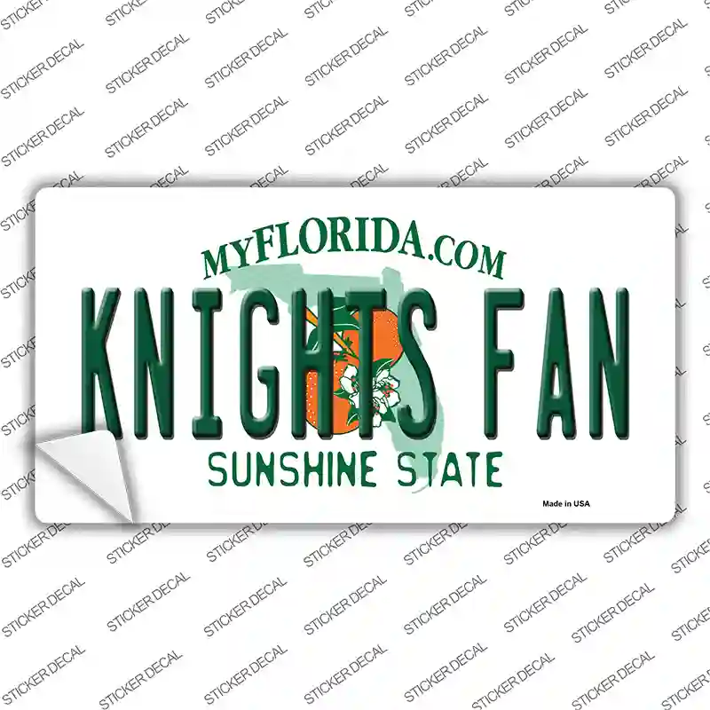 Knights Fan Novelty Sticker Decal Small