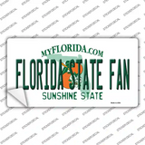 Florida State Fan Novelty Sticker Decal Small