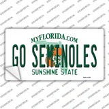 Go Seminoles Novelty Sticker Decal Small