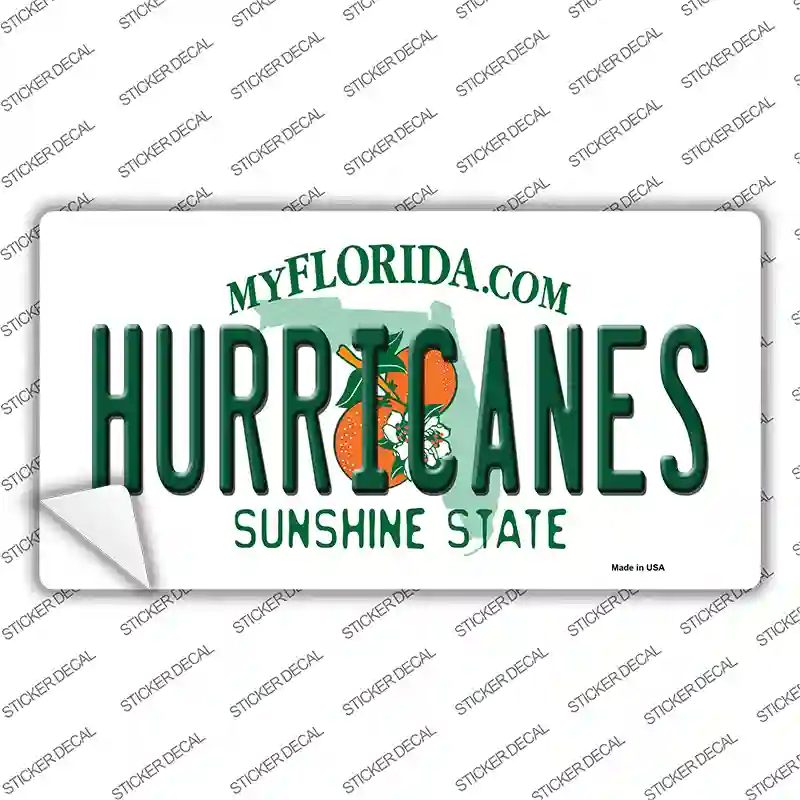 Hurricanes Novelty Sticker Decal Small