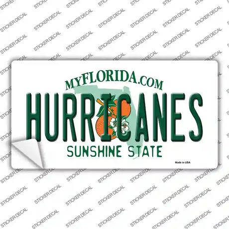 Hurricanes Novelty Sticker Decal Small