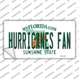 Hurricanes Fan Novelty Sticker Decal Small