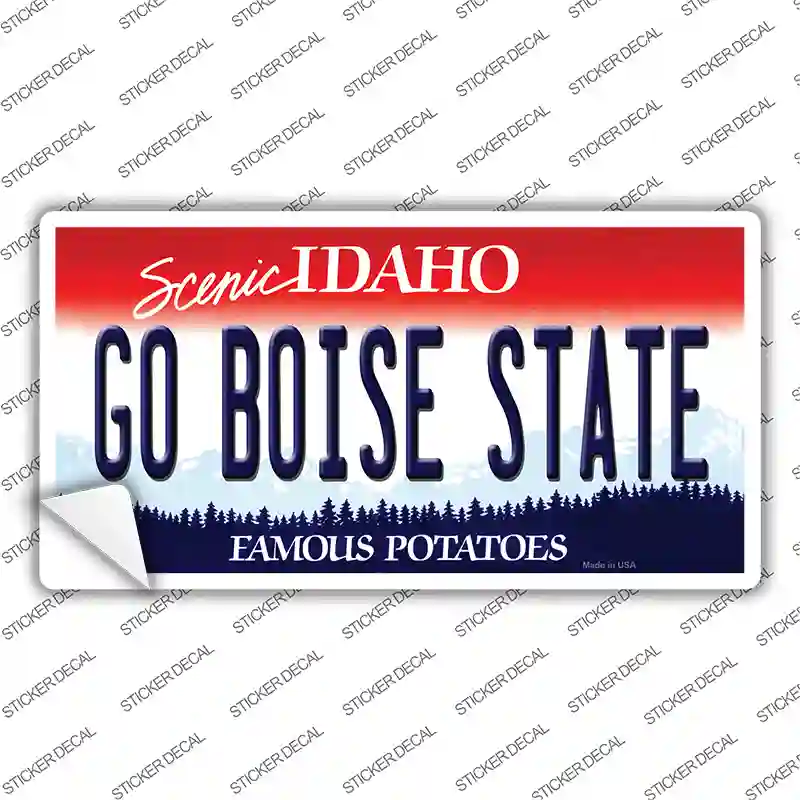 Go Boise State Novelty Sticker Decal Small