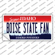 Boise State Fan Novelty Sticker Decal Small