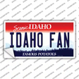 Idaho Fan Novelty Sticker Decal Small