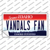 Vandals Fan Novelty Sticker Decal Small