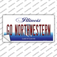 Go Northwestern Novelty Sticker Decal Small