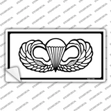 Parachute Badge Novelty Sticker Decal Small