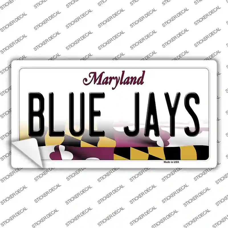 Blue Jays MD Novelty Sticker Decal Small