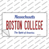 Boston College MA Novelty Sticker Decal Small