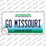 Go Missouri MO Novelty Sticker Decal Small