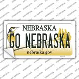 Go Nebraska NE Novelty Sticker Decal Small