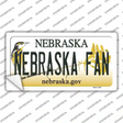 Nebraska Fan NE Novelty Sticker Decal Small