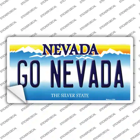 Go Nevada NV Novelty Sticker Decal Small