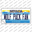 Wolf Pack Fan NV Novelty Sticker Decal Small