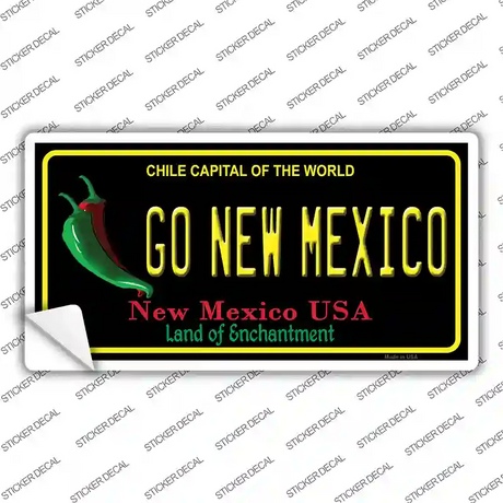 Go New Mexico NM Novelty Sticker Decal Small