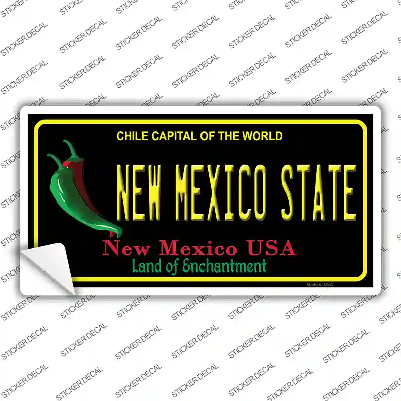 New Mexico State NM Novelty Sticker Decal Small