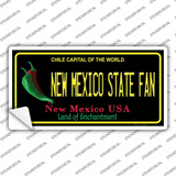 New Mexico State Fan NM Novelty Sticker Decal Small