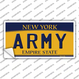 Army NY Novelty Sticker Decal Small