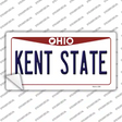 Kent State OH Novelty Sticker Decal Small