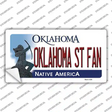 Oklahoma State Fan OK Novelty Sticker Decal Small