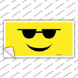 Sunglasses Cool Smiley Novelty Sticker Decal