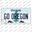 Go Oregon OR Novelty Sticker Decal Small