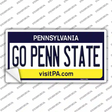 Go Penn State PA Novelty Sticker Decal Small