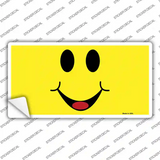 Happy Smiley Novelty Sticker Decal