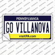 Go Villanova PA Novelty Sticker Decal Small