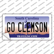 Go Clemson SC Novelty Sticker Decal Small