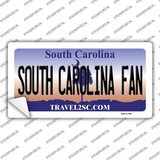 South Carolina Fan SC Novelty Sticker Decal Small