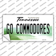 Go Commodores TN Novelty Sticker Decal Small