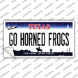 Go Horned Frogs TX Novelty Sticker Decal Small