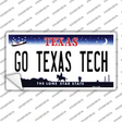 Go Texas Tech TX Novelty Sticker Decal Small