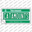 Catamounts VT Novelty Sticker Decal Small