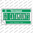 Go Catamounts VT Novelty Sticker Decal Small