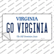 Go Virginia VA Novelty Sticker Decal Small